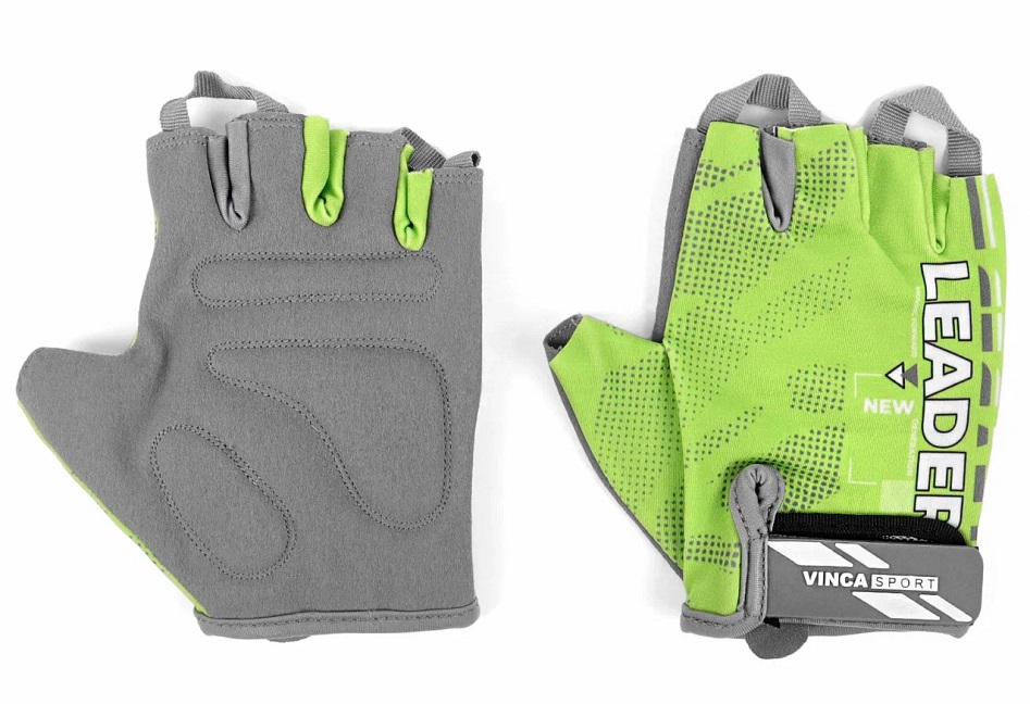 Перчатки Vinca Sport Leader, lime