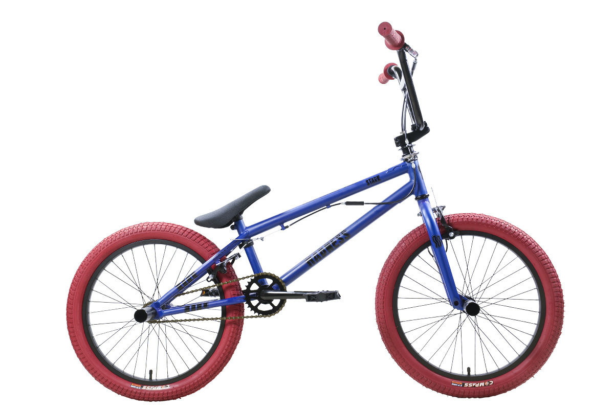 Купить под заказ велосипед stark'25 madness bmx 2 фиолетовый матовый/черный/бургунди