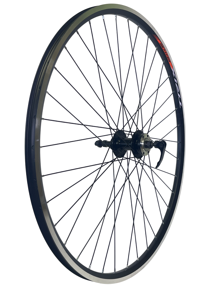 Колесо заднее 28-29", диск, дв.обод, трещ, эксцентрик, TRIX