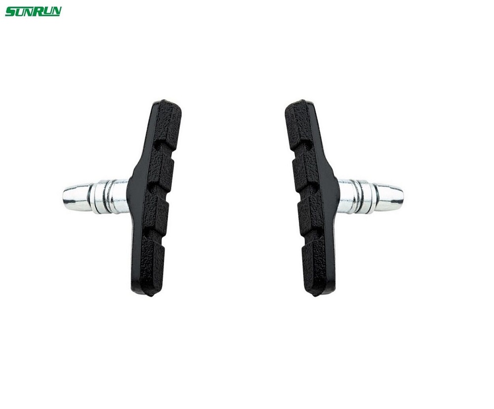 Колодки тормозные V-Brake 60мм, BS-26, двухкомпонентные, SUNRUN