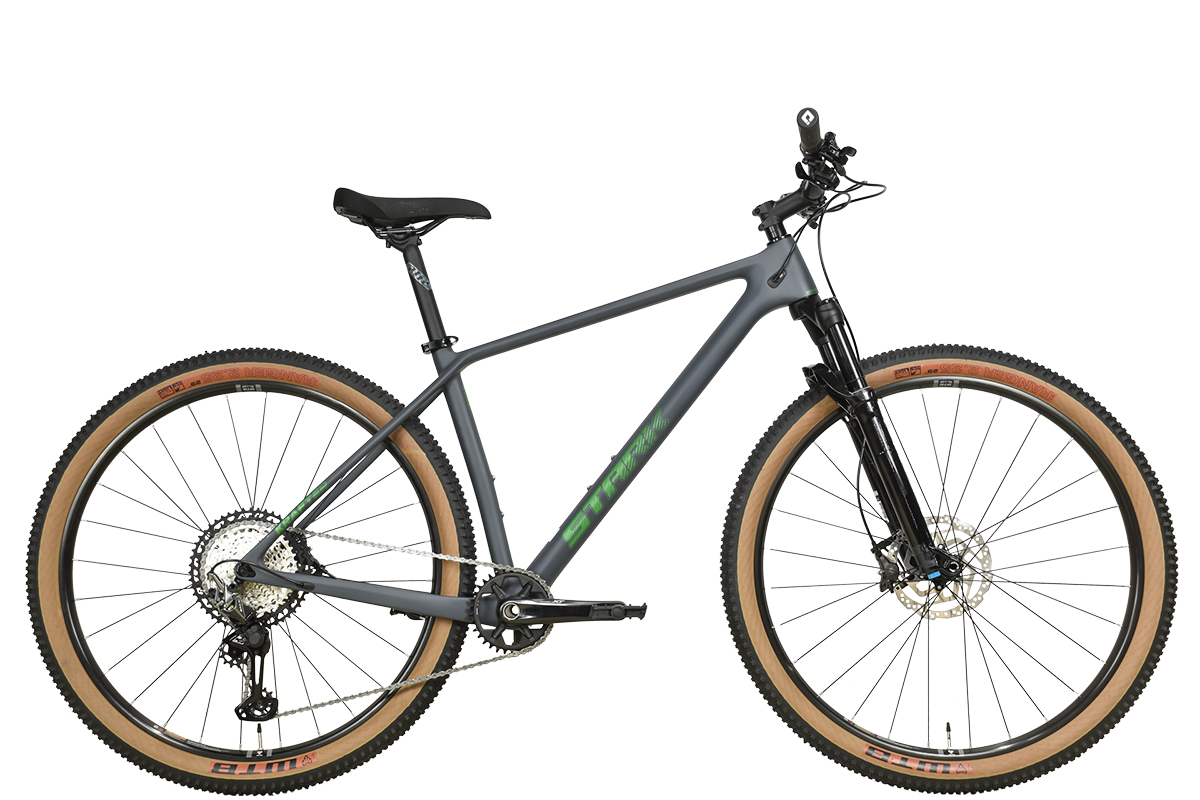 Купить под заказ велосипед stark'25 krafter carbon 29.9 hd антрацит матовый/изумрудный m/17