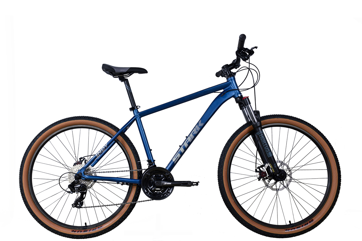 Купить под заказ велосипед stark'25 indy 27.1 d берлинская лазурь матовый/серый m/18