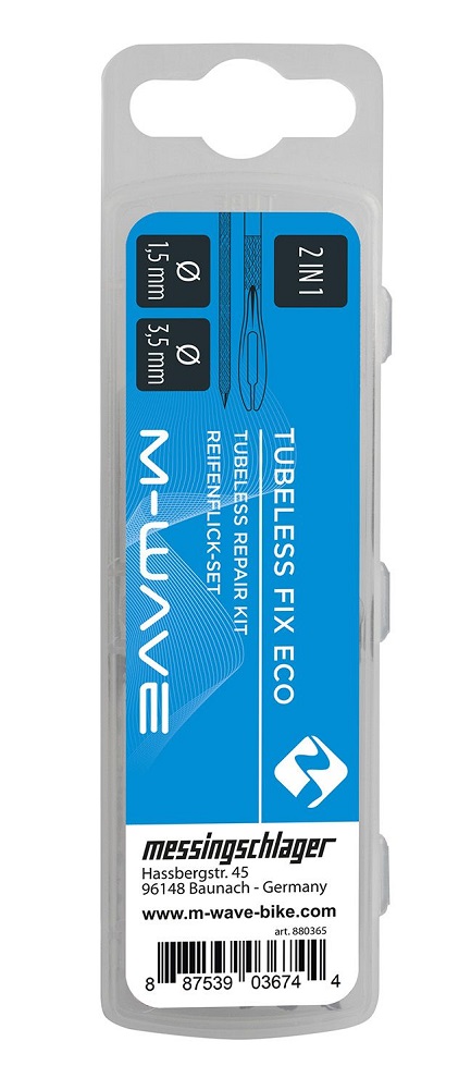 Аптечка M-Wave, для ремонта бескамерных покрышек TUBELESS FIX ECO ИНСТРУМЕНТ и жгуты