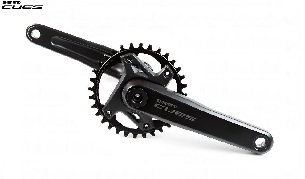 Система 9-11ск SHIMANO FC-U6000 CUES, под Hollowtech 2, Narrow Wide 32T, шатуны 175мм, чёрный