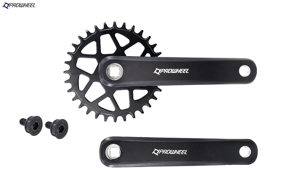 Система 9-11ск PROWHEEL CC10Y-NW, Narrow Wide 34мм, алюминиевые шатуны 175мм, 1/2"х3/32"