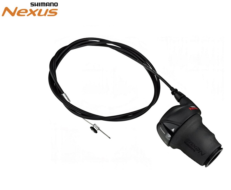 Шифтер Shimano Nexus, SL-C3000-7, 7ск, 22,2 мм,  длина троса 1850 мм
