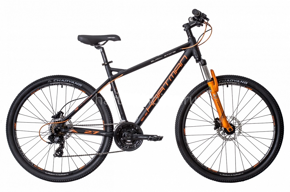Велосипед Hartman 27.5" Black stone Pro HD 2026