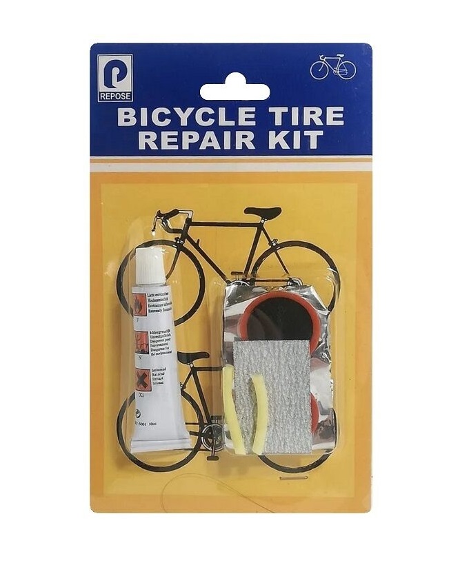 Аптечка BESTOP, 6 заплаток, шкурка, клей, ниппельные резинки