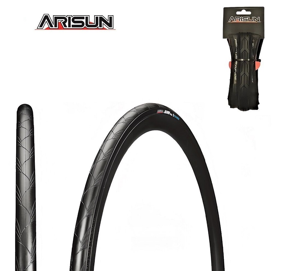 Покрышка 700х23C ARISUN ALLURE, ROAD, ND, (Антипрокол, Нейлон 1,5 мм), FOLDING, Aramid, 60 TPI