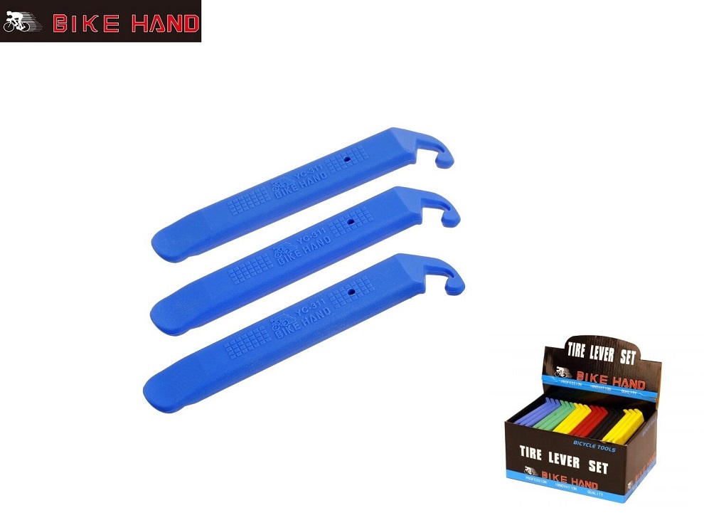 Монтажки BIKE HAND пластик/нейлон, комплект 3 шт., YC-311-3С