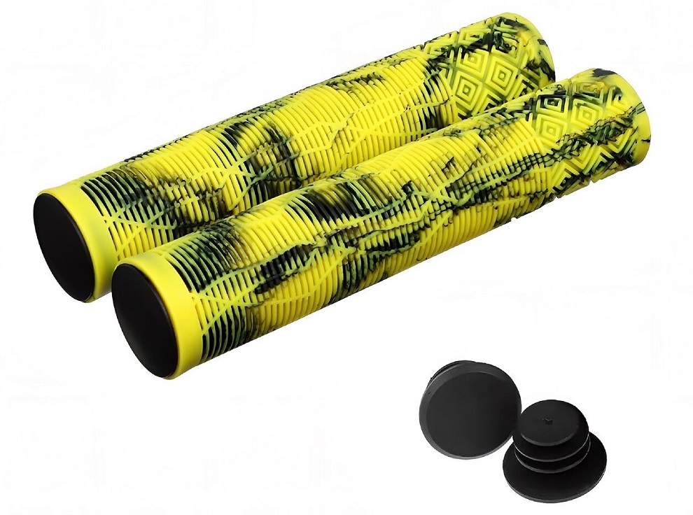 Грипсы BMX, 165мм, велосипедов/самокатов, с барендами, антискользящие, SZ-058H