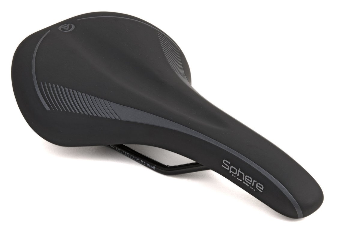 Седло AUTHOR SPHERE X7 280х160мм, 318г, черное
