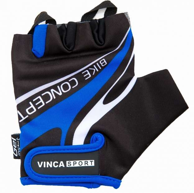 Перчатки Vinca Sport VG 949 чёрный/синий