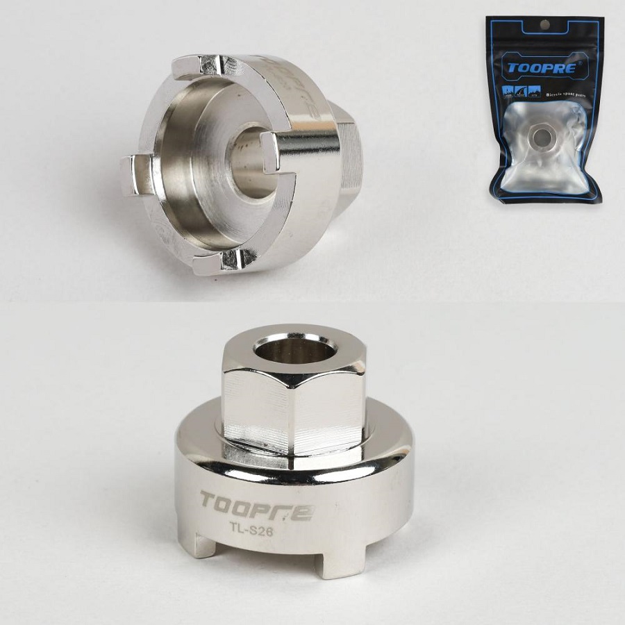 Съемник трещотки freewheel 4-точечный. Под ключ 24мм. TOOPRE TL-S26