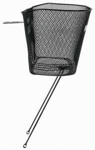 Корзина передняя 26-28" д/вилки 1", черная