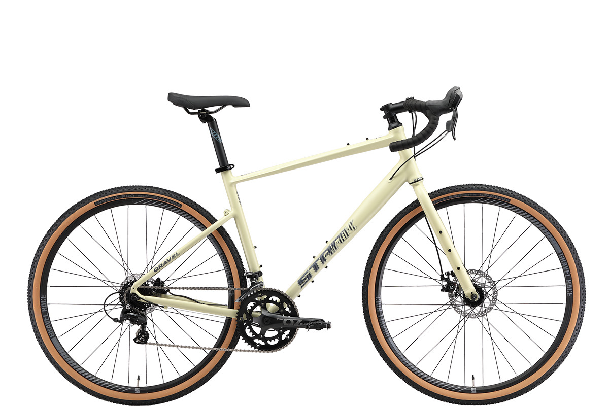 Купить под заказ велосипед stark'25 gravel 700.2 d палевый матовый/сине-серый s/m/54