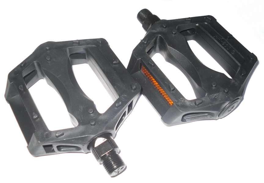 Педали 9/16" пластик/сталь 108x95мм New Vision HF-830