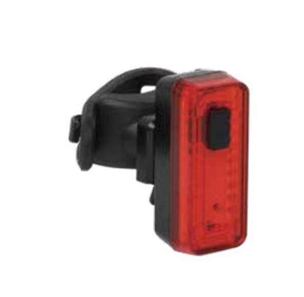 Фонарь задний HOGGER, индикатор зарядки, аккумулятор 3,7 В/350 мАч, Type-C USB кабель