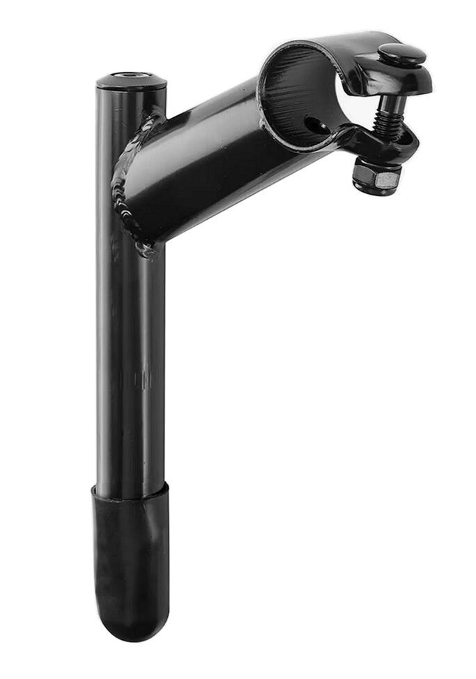 Вынос 1" внутренний, 90/180мм, угол 30°, под руль 25.4мм, сталь, чёрный