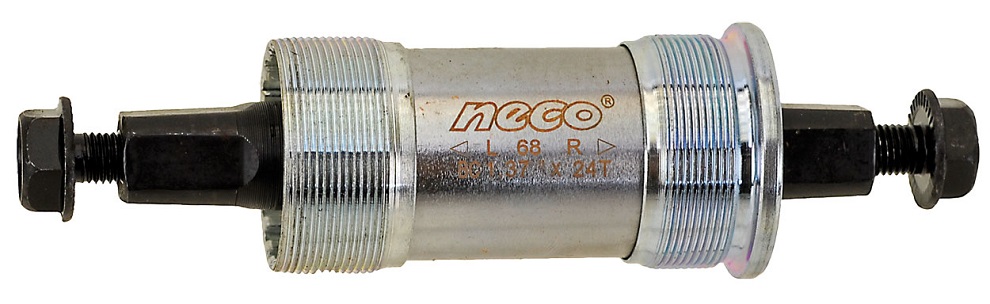 Каретка 122.5х73мм NECO, чашки сталь