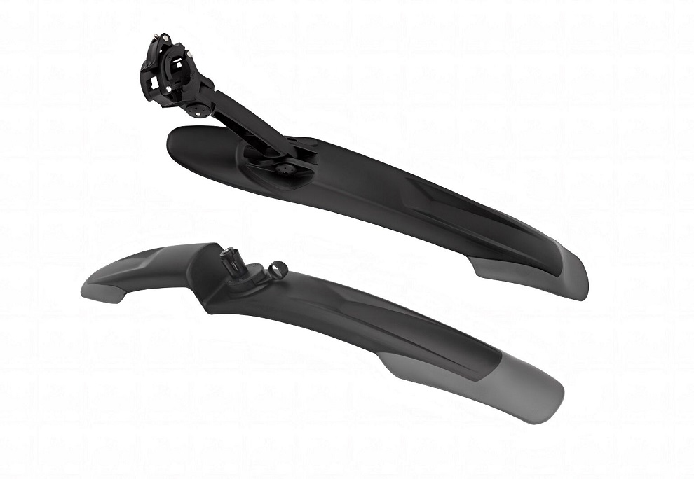 Крылья 26-29" комплект, переднее - в шток вилки, заднее - быстросъем., на подсед. штырь, FED-21006