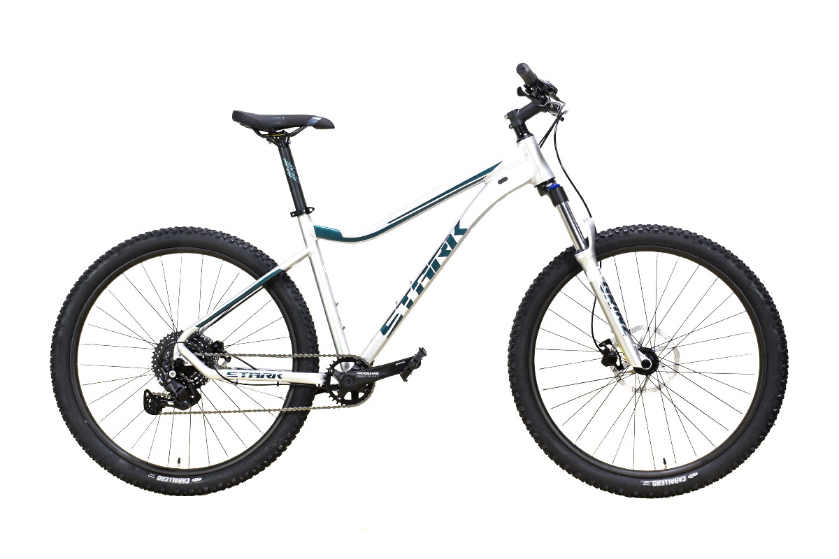 Купить под заказ велосипед stark'24 tactic 27.4 hd серебро/еловый 16