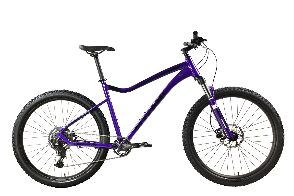 Купить под заказ велосипед stark'24 tactic 27.4+ hd сиреневый/черный 20