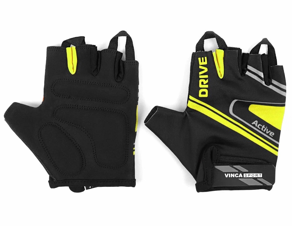 Перчатки Vinca Sport Drive, жёлтый