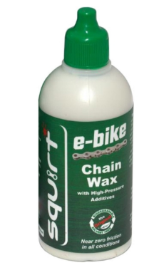 Смазка цепи Squirt Chain Lube, 100% bio, E-Bike, парафиновая смазка, 120мл.