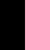 чёрный/розовый