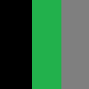 чёрный/зелёный/серый