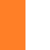 оранжевый/белый